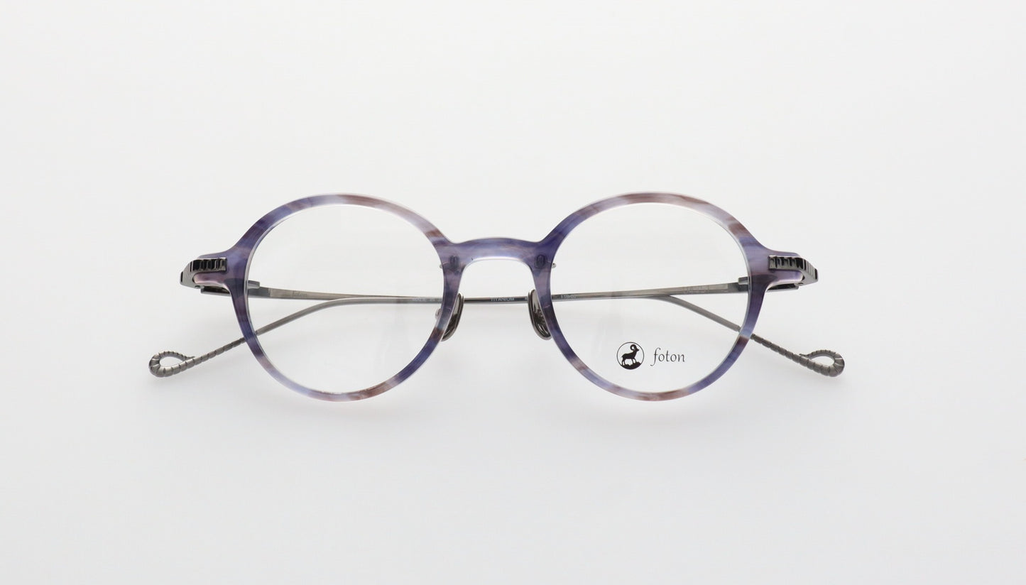 FTB-02フレーム F:ネイビーササ/T:グレー