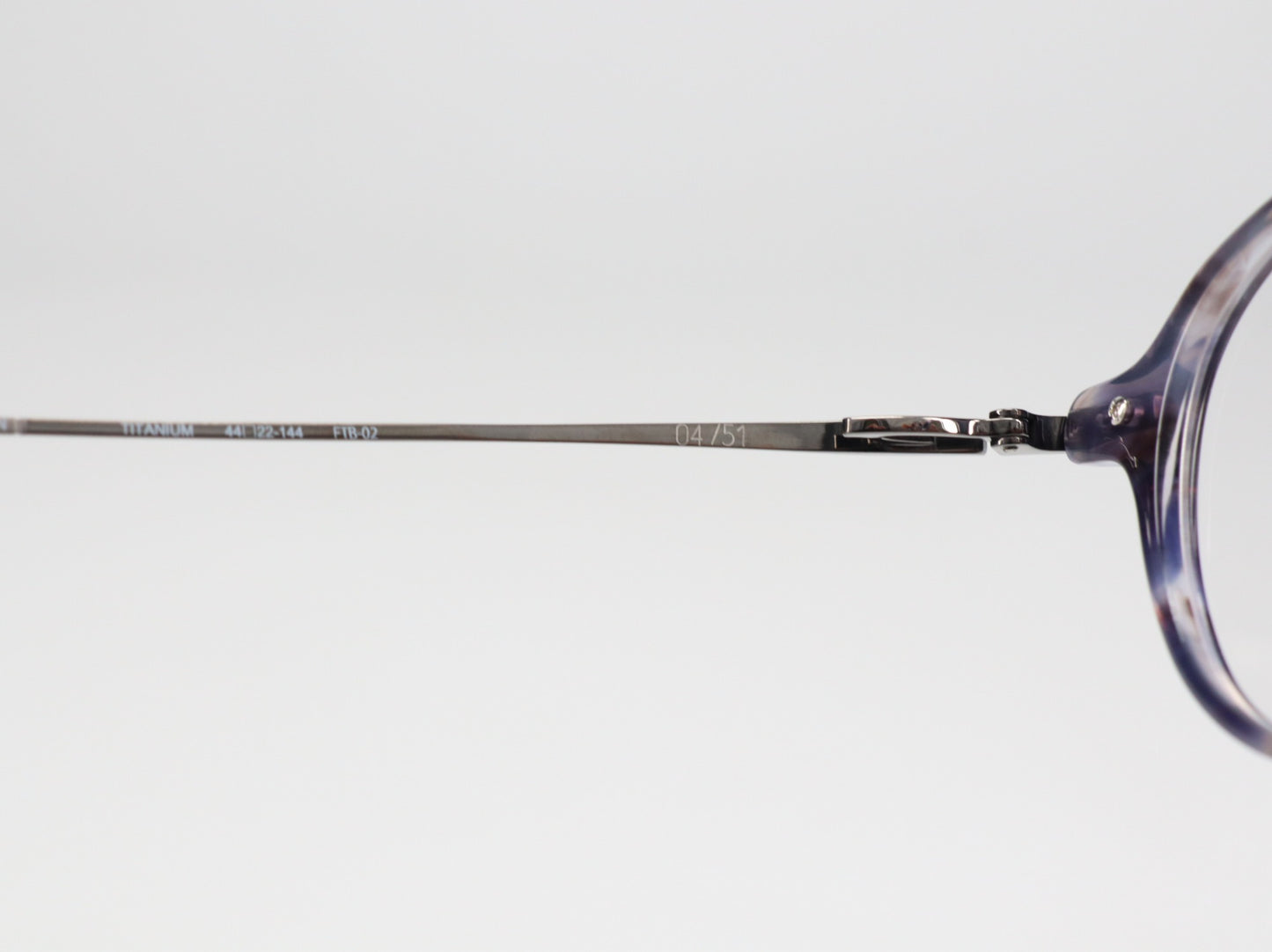 FTB-02フレーム F:ネイビーササ/T:グレー